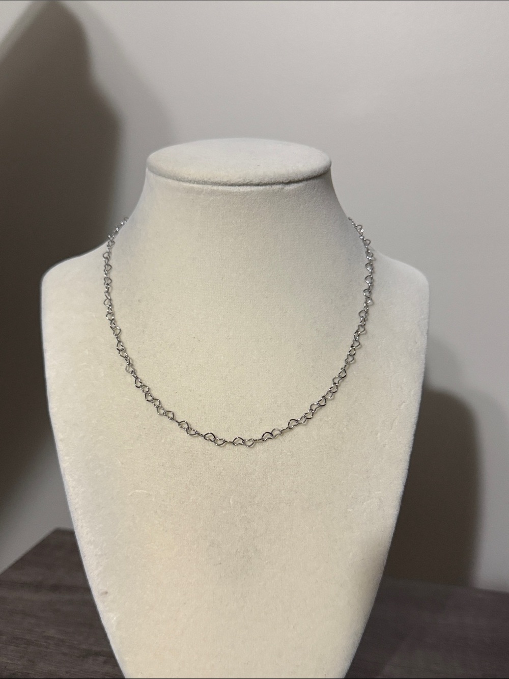 Stainless Steel Heart Chain Necklace